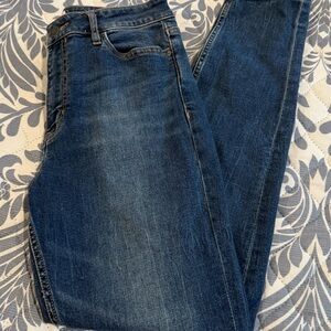 Calvin Klein Jeans High Waist Blue Denim